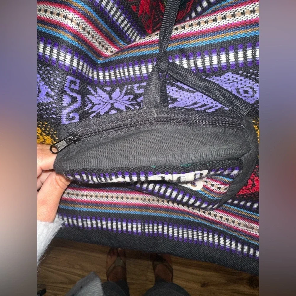 VINTAGE ST Thomas boho back pack multicolor